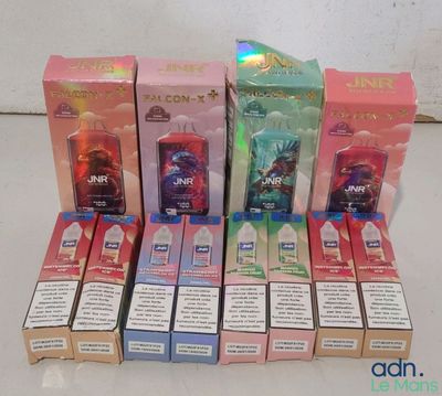 several boxes of cigarettes are lined up on a table