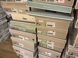 a lot of boxes that are stacked on top of each other