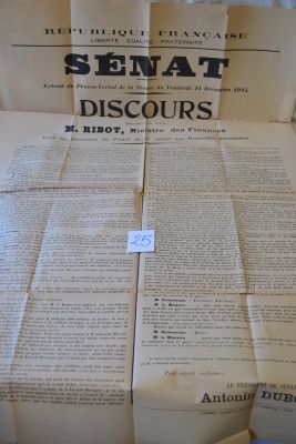 a box that has a bunch of papers on it