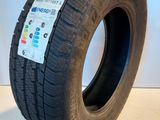 a close up of a tire with a sticker on it