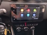 a picture of a car dashboard with a touch screen