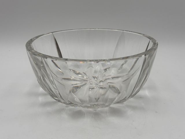 Coupe en cristal. D : 25