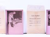 three boxes with pictures of a woman and a man on them