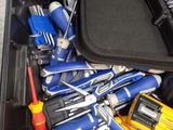 a tool box full of tools that are in it