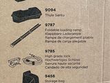 packaging of a cardboard box containing a variety of accessories including a knife, knife sharper, and other accessories