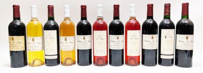 11 bouteilles de CHATEAU LA ROQUE Pic Saint Loup 1999/2003/2…