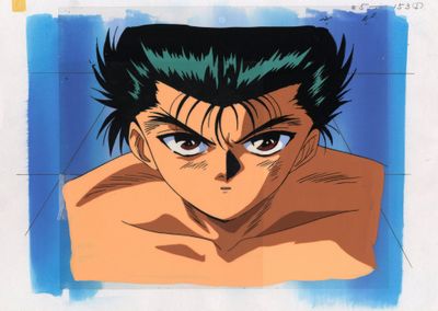 une image représentant un jeune homme aux cheveux verts et noirs