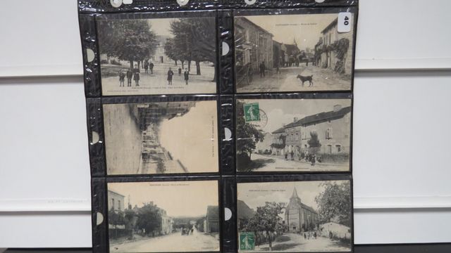 Pontarion : Lot de 11cpa, dont 1 rare (Route de Bénévent). TBE gé...