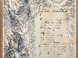 l'image d'un dessin d'oiseau sur une feuille de papier