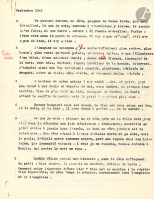 letter written in red ink on a piece of paper with a red marker