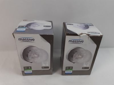 Lot de 2 - MASSIVE - Cette applique murale Ecopower avec int…