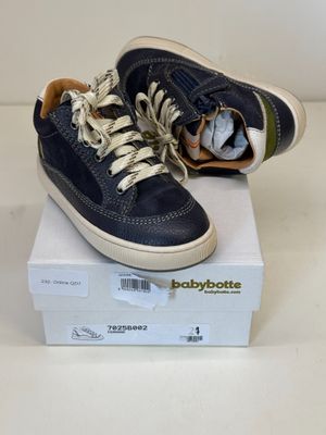 Paire DE Chaussures Enfant Babybotte Fernand Taille 24 Marin…