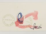 a stamp with a picture of a woman on it