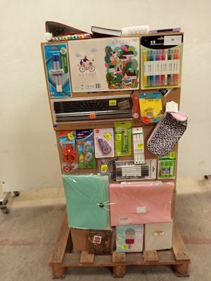 lot de 3 cartons de fournitures scolaire et bureautique comp…