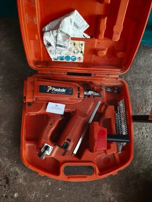 a tool in the case that is sitting on the floor