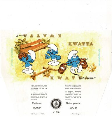 three smurfs that are playing a game of baseball