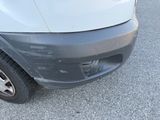 a close up of the front bumper of a car