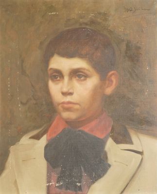 SICILIANO Marie Dominique, 1879-1909, Portrait de Marcel Lév…