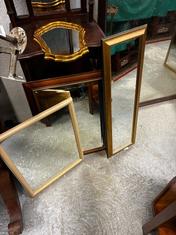 Lot de 4 miroirs modernes 