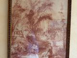 a picture of a painting hanging on the wall