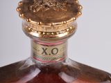 a bottle of liquor that is sitting on a table