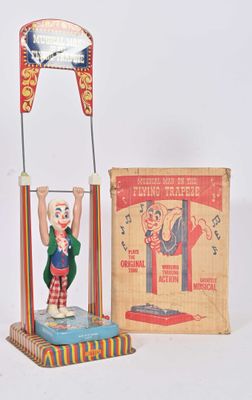 Mettoy, Musical, "Man on the flying trapeze", ref.