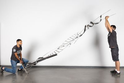 Guillaume ROCHE né en 1961 « Exclos 54 » Importante sculptur…