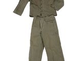 an image of a military uniform is shown on a white background