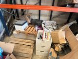 a room with a lot of boxes and boxes on the floor