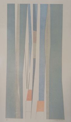 A BEAUDIN (1895-1979) "Composiiton géométrique abstraite", l…