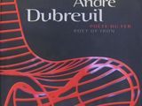 the cover of a book with a red chair on it