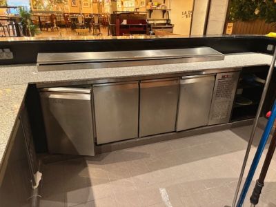 1 tour pâtissier réfrigérés inox 4 portes, groupe de froid i…