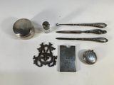 a lot of items that are sitting on a table