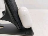 a close up of a cell phone holder with a mouse on it