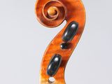 a close up of a violin ' s bow and strings
