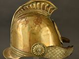 helmet of the roman emperor person, ca 1st century bc, bronze