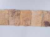 a piece of paper that is hanging on a wall