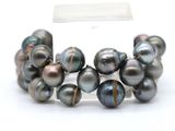 black pearls on a white background with a clear box in the background
