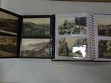 an open book with pictures on it sitting on a table