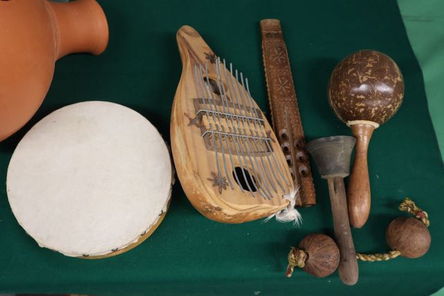 Lot d’instruments de musique divers