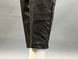 an image of a pair of men ' s black pants on a mannequin base