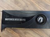 a close up of a video card on a wooden table