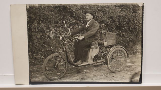Glénic : GRAVET photographe (carte-photo rarissime !!!)