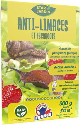 STAR JARDIN - Anti-limaces et escargots - Granulés 500g - Ph…