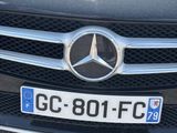 the front of a mercedes car with a license plate that says gc - 801 fc