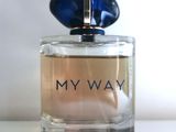 an image of a bottle of perfume on a table