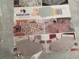 a picture of a catalog of bedding items on a table