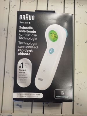 thermomètre frontal de marque BRAUN - Modèle : Sensian 5 - Photo 1