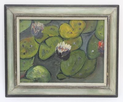 Marc MUSSIER (XX°) Les nénuphars.