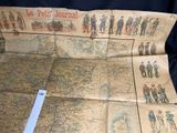 a map of the world on display on a table